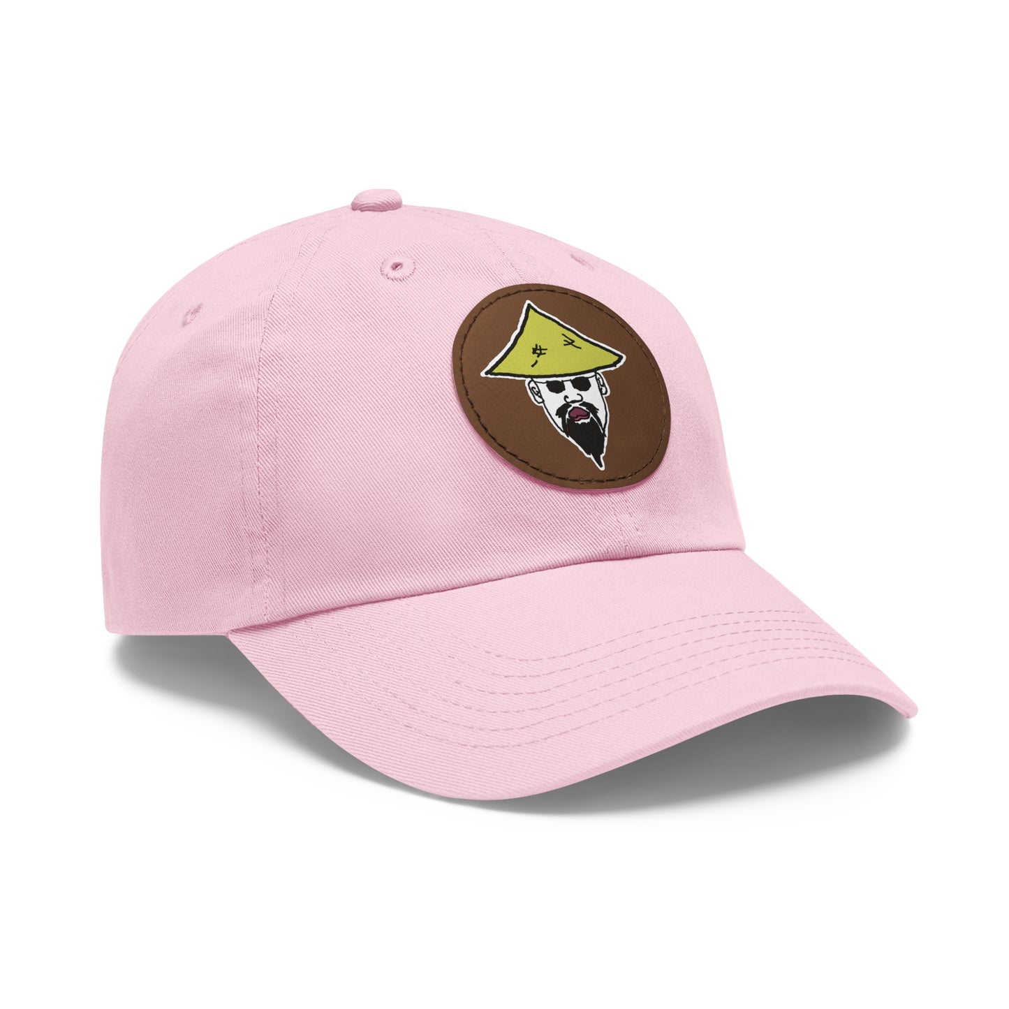 TROL Dad Hat with Leather Patch (Round)
