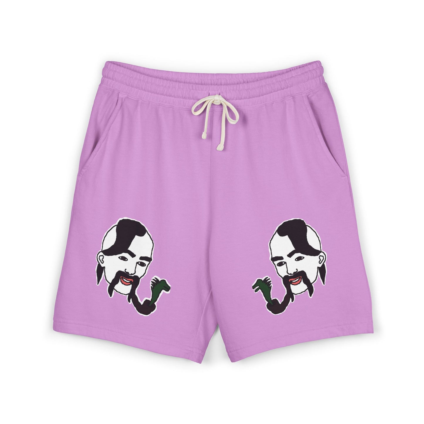 TROL Unisex Garment-Dyed Lightweight Fleece Sweat Shorts
