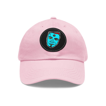 TROL Dad Hat with Leather Patch (Round)