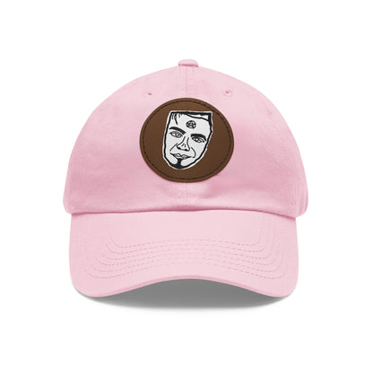 TROL Dad Hat with Leather Patch (Round)