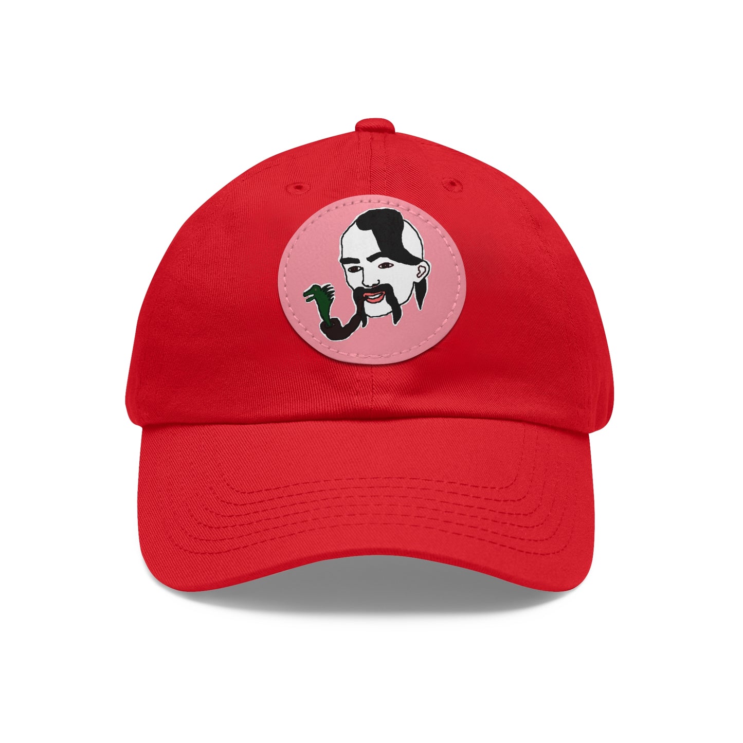 TROL Dad Hat with Leather Patch (Round)