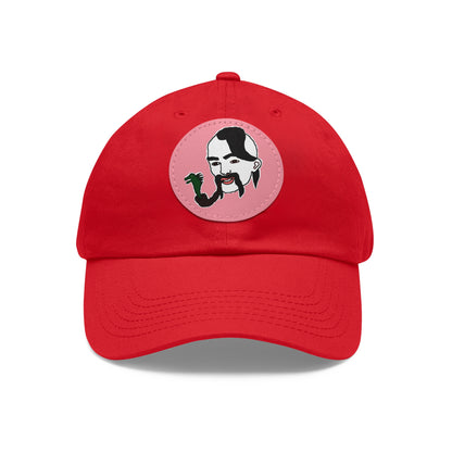 TROL Dad Hat with Leather Patch (Round)