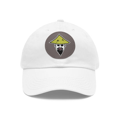TROL Dad Hat with Leather Patch (Round)