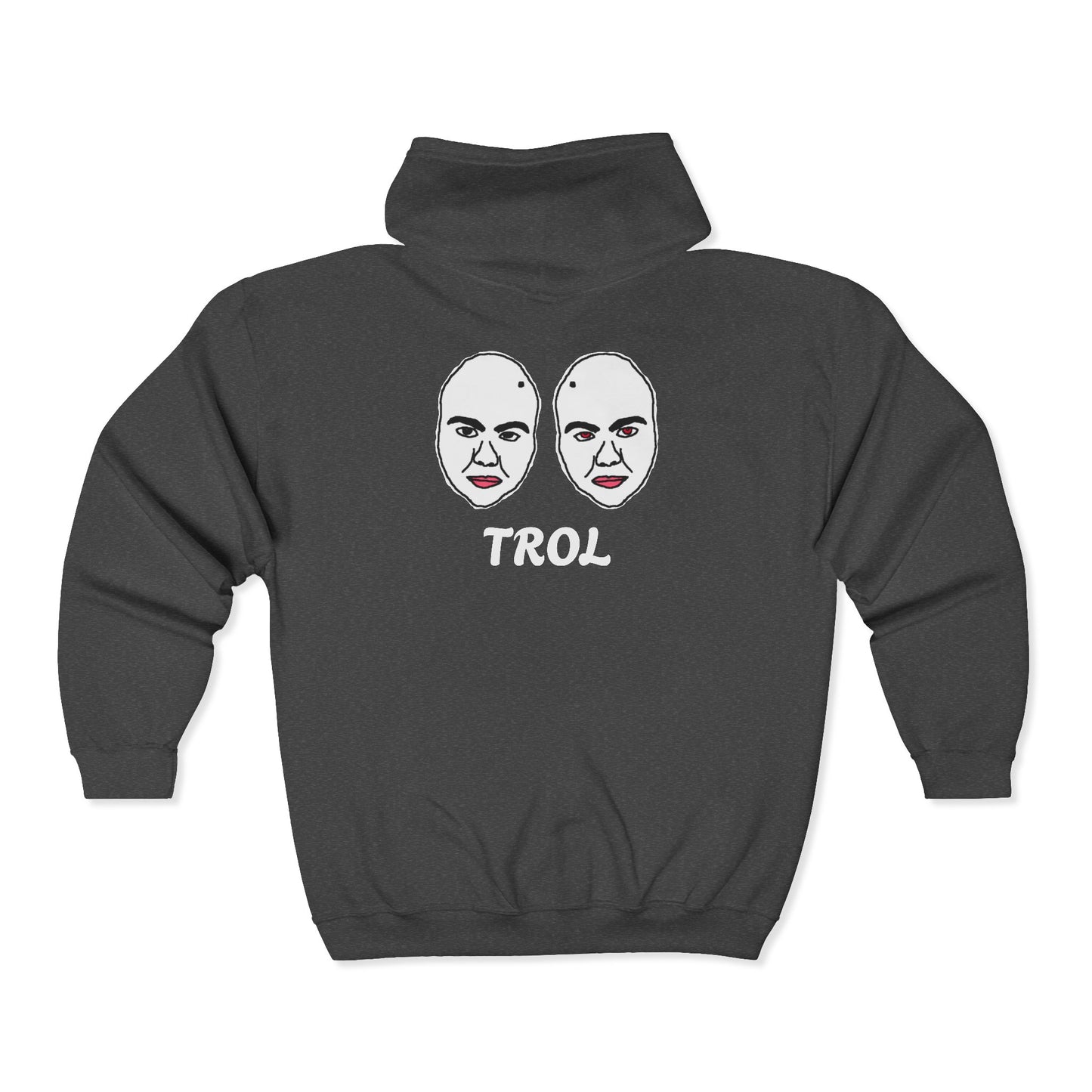 TROL Unisex Heavy Blend™ Full Zip Hooded Sweatshirt