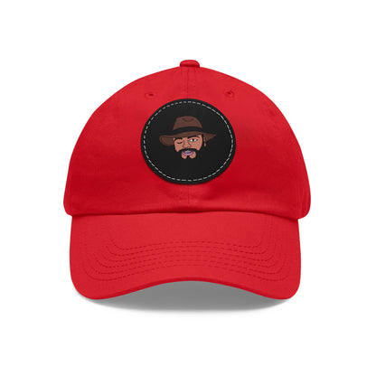 TROL Dad Hat with Leather Patch (Round)