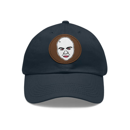 TROL Dad Hat with Leather Patch (Round)