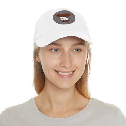 TROL Dad Hat with Leather Patch (Round)