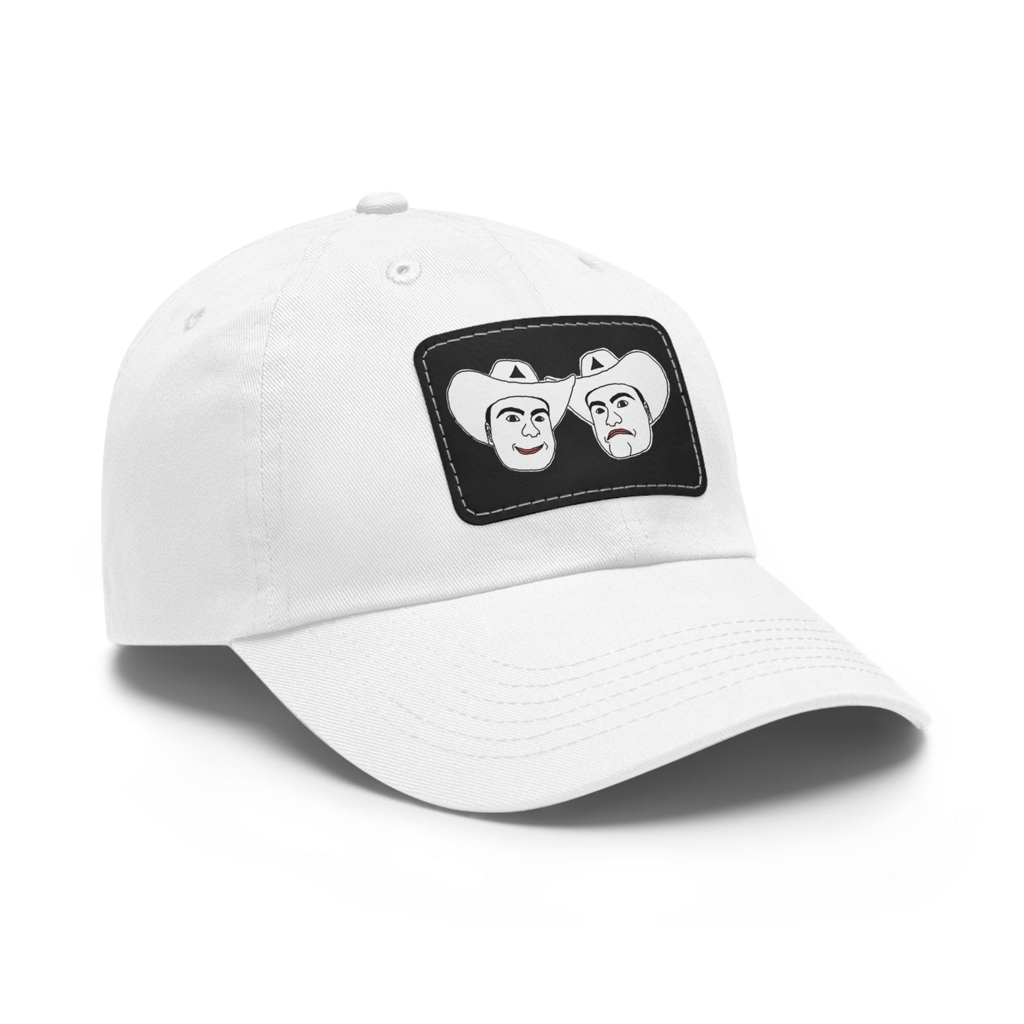 TROL Dad Hat with Leather Patch (Rectangle)