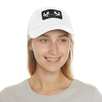 TROL Dad Hat with Leather Patch (Rectangle)