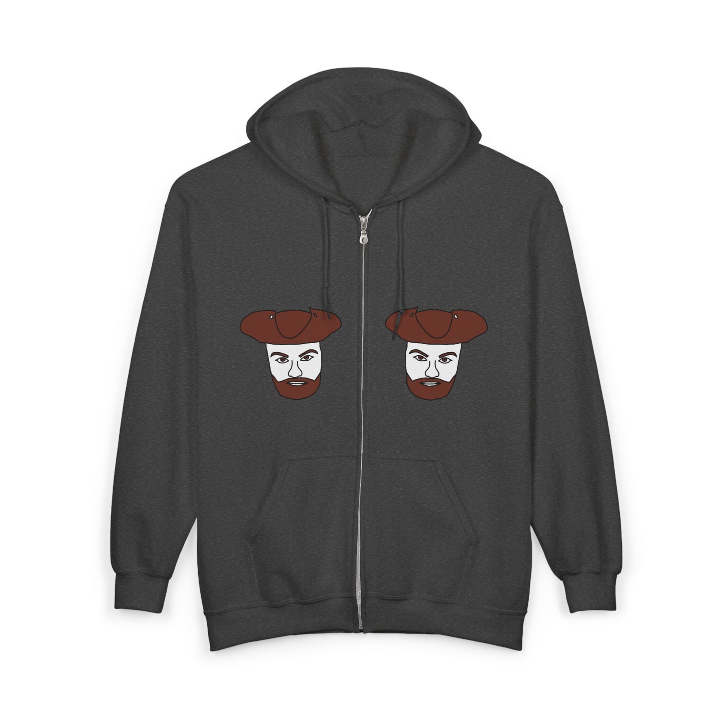 TROL Unisex Heavy Blend™ Full Zip Hooded Sweatshirt
