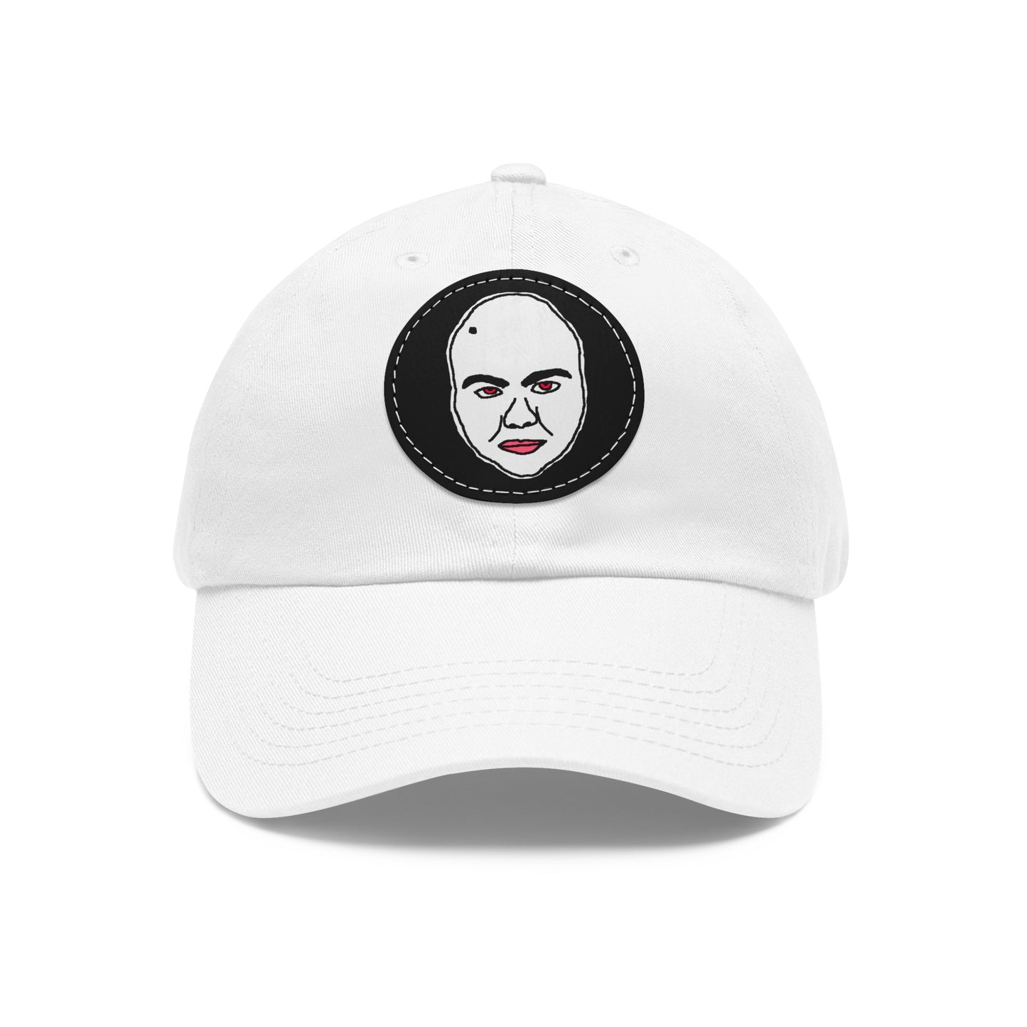 TROL Dad Hat with Leather Patch (Round)