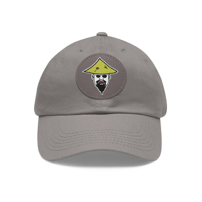 TROL Dad Hat with Leather Patch (Round)