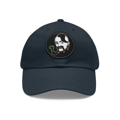 TROL Dad Hat with Leather Patch (Round)