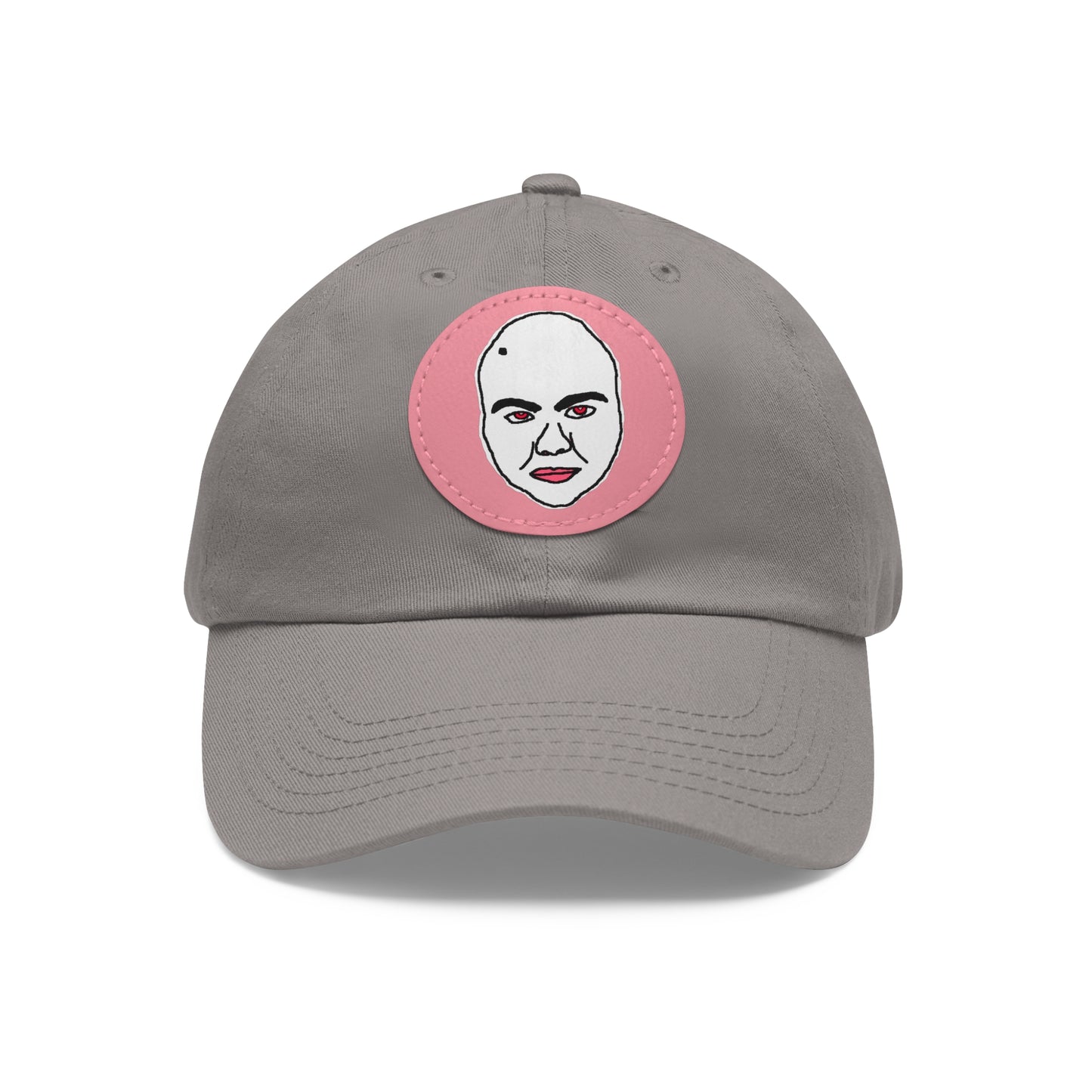 TROL Dad Hat with Leather Patch (Round)