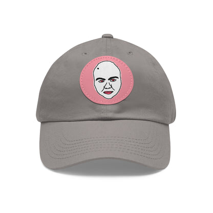 TROL Dad Hat with Leather Patch (Round)