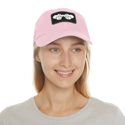 TROL Dad Hat with Leather Patch (Rectangle)