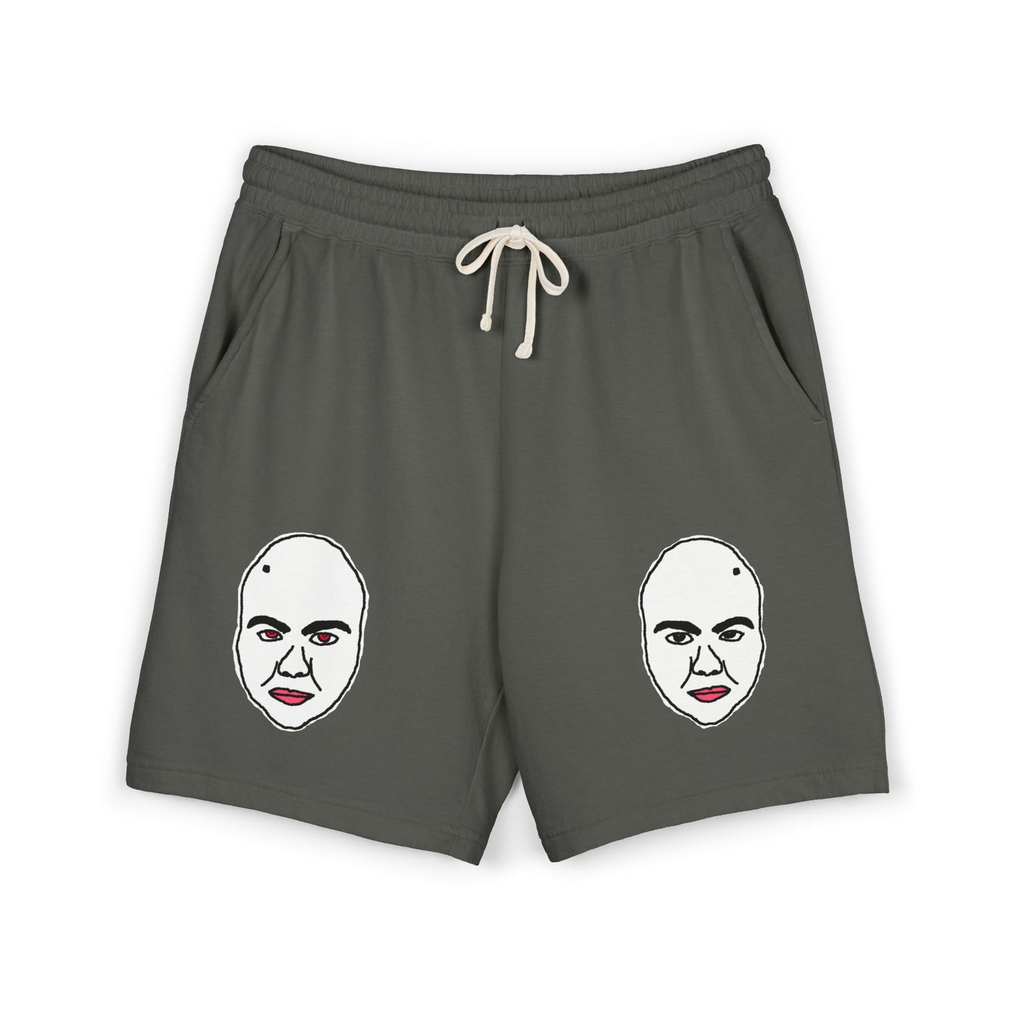 TROL Unisex Garment-Dyed Lightweight Fleece Sweat Shorts