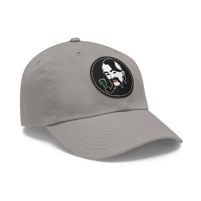 TROL Dad Hat with Leather Patch (Round)
