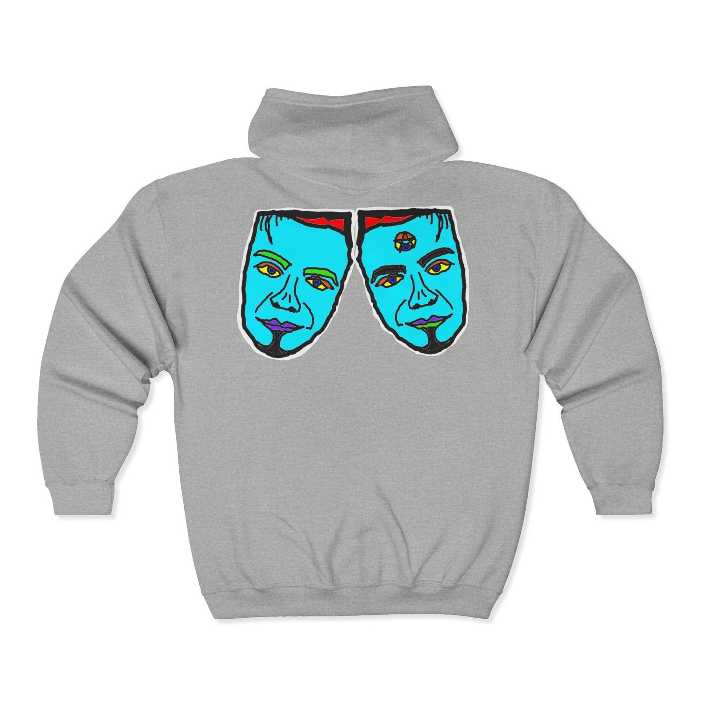 TROL Unisex Heavy Blend™ Full Zip Hooded Sweatshirt