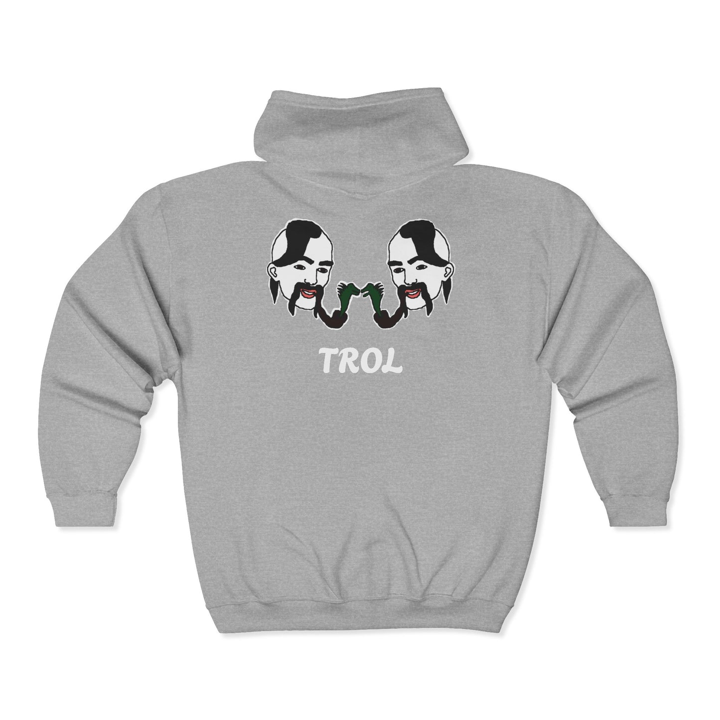 TROL Unisex Heavy Blend™ Full Zip Hooded Sweatshirt