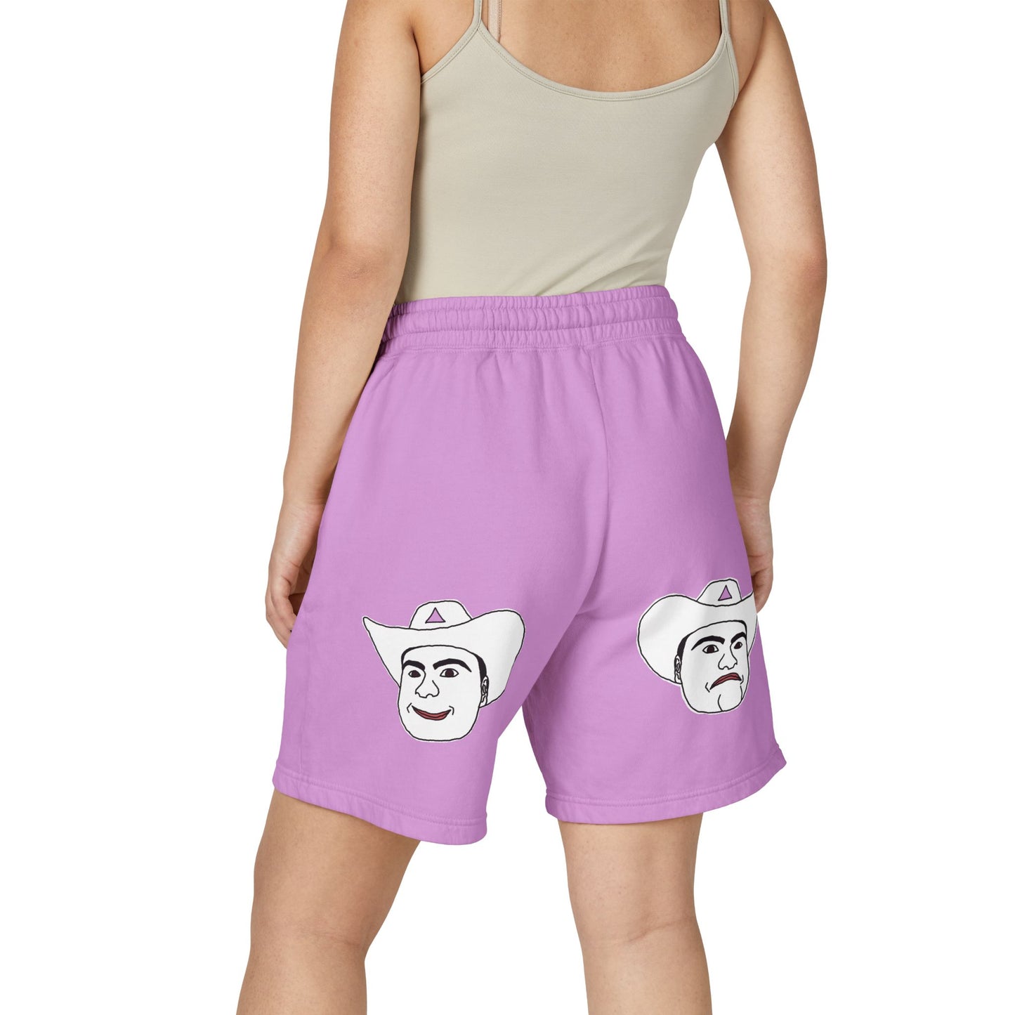 TROL Unisex Garment-Dyed Lightweight Fleece Sweat Shorts