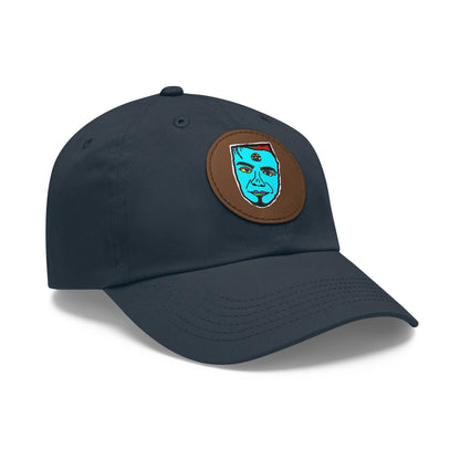 TROL Dad Hat with Leather Patch (Round)