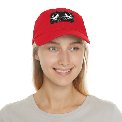 TROL Dad Hat with Leather Patch (Rectangle)