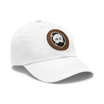 TROL Dad Hat with Leather Patch (Round)