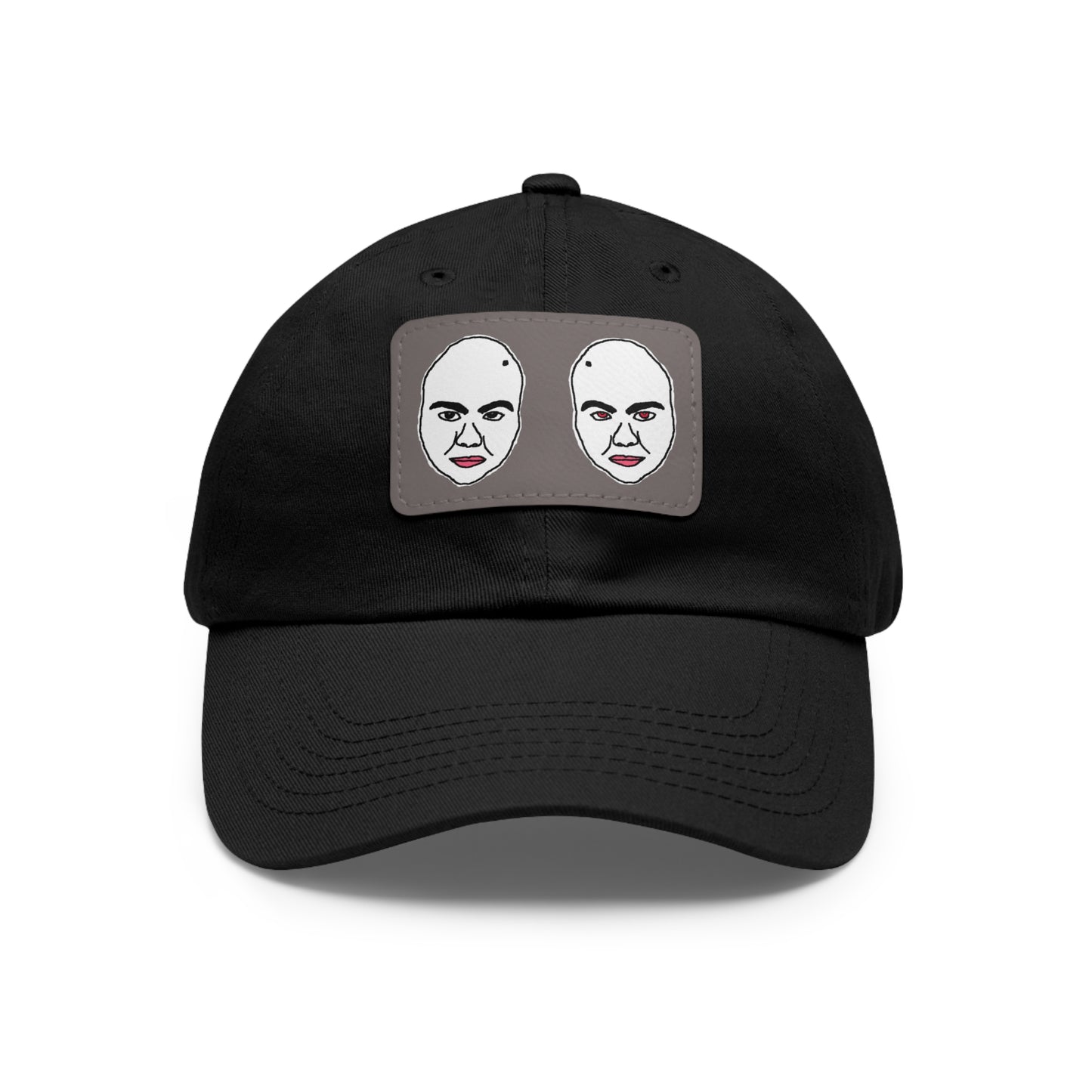 TROL Dad Hat with Leather Patch (Rectangle)