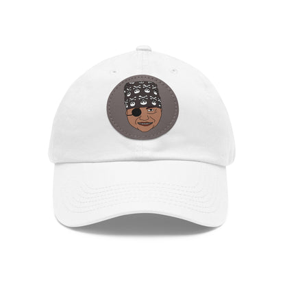 TROL Dad Hat with Leather Patch (Round)