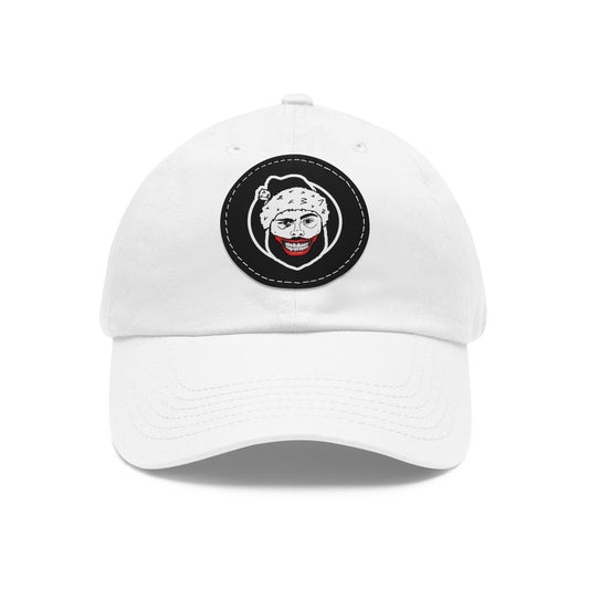 TROL Dad Hat with Leather Patch (Round)