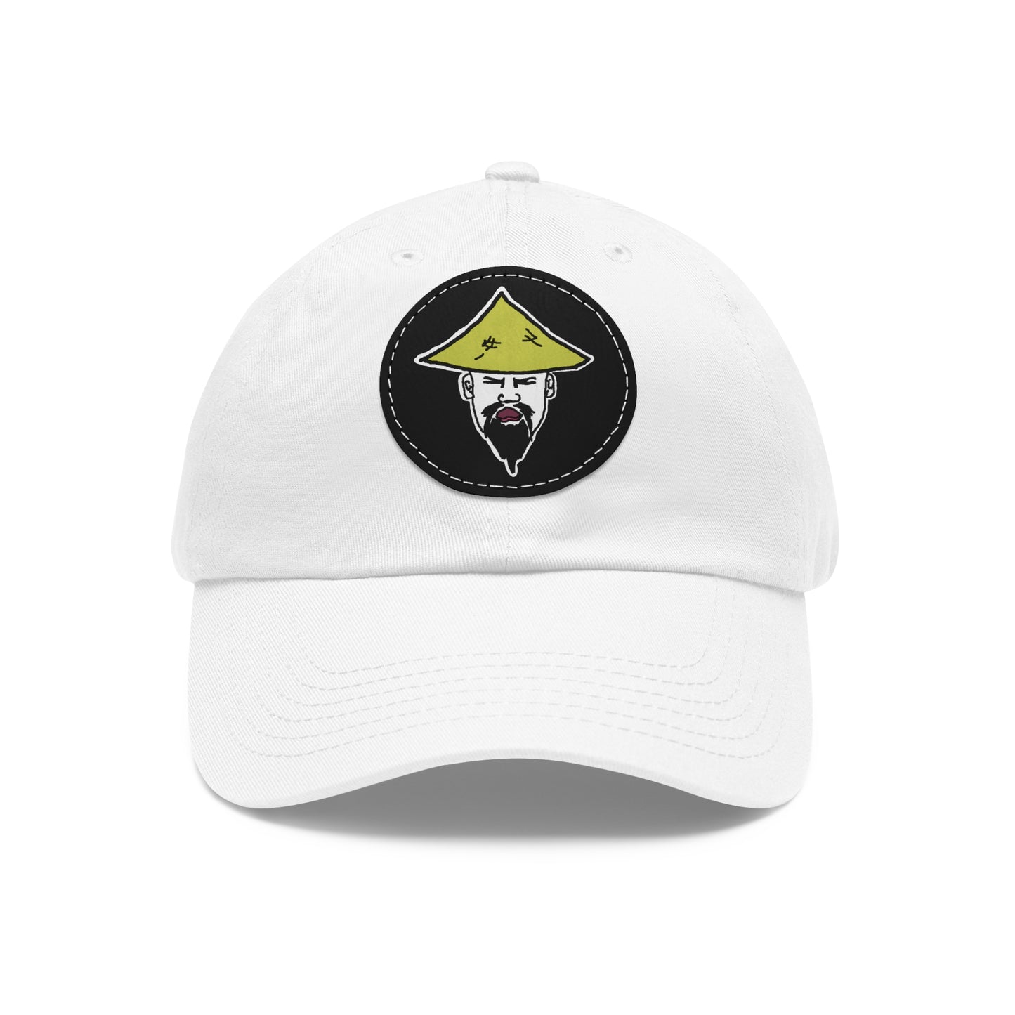 TROL Dad Hat with Leather Patch (Round)