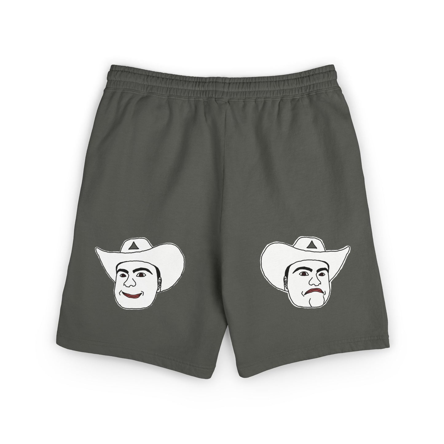 TROL Unisex Garment-Dyed Lightweight Fleece Sweat Shorts