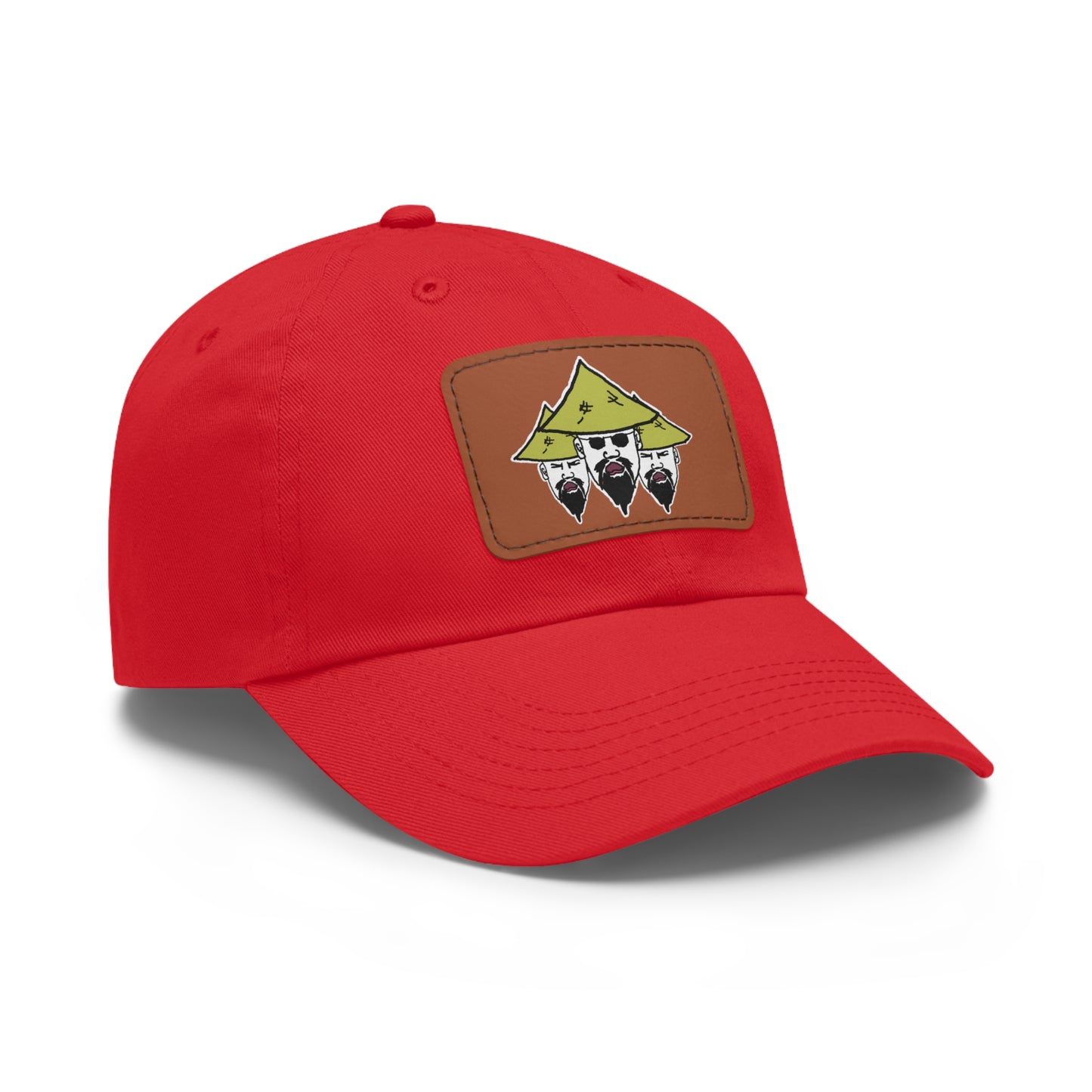 TROL Dad Hat with Leather Patch (Rectangle)