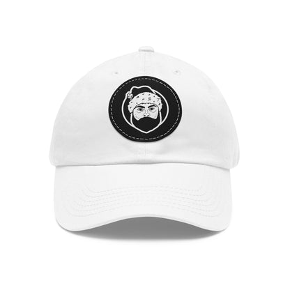 TROL Dad Hat with Leather Patch (Round)