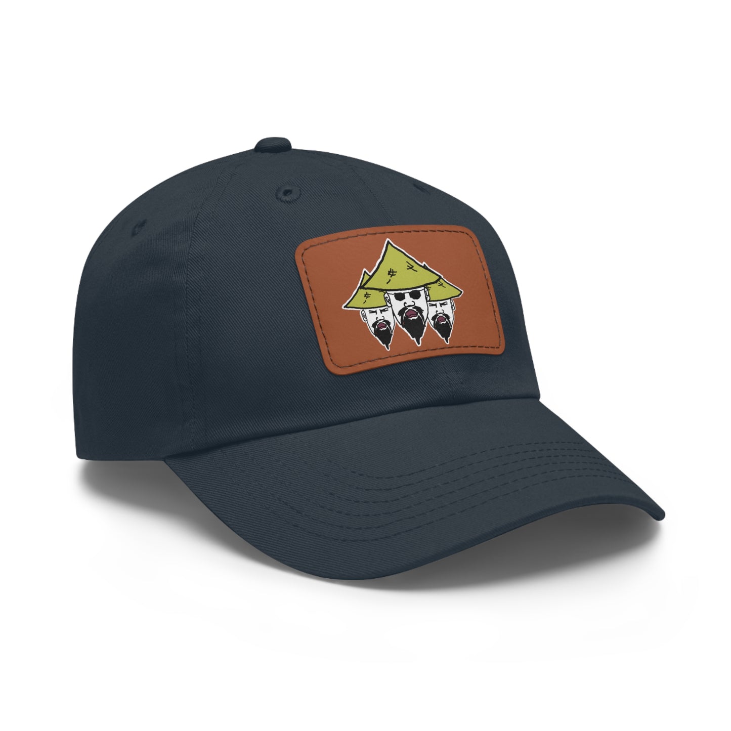 TROL Dad Hat with Leather Patch (Rectangle)