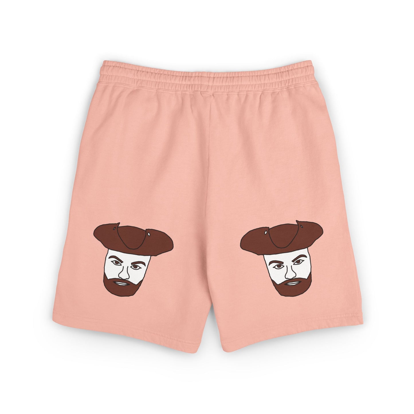 TROL Unisex Garment-Dyed Lightweight Fleece Sweat Shorts