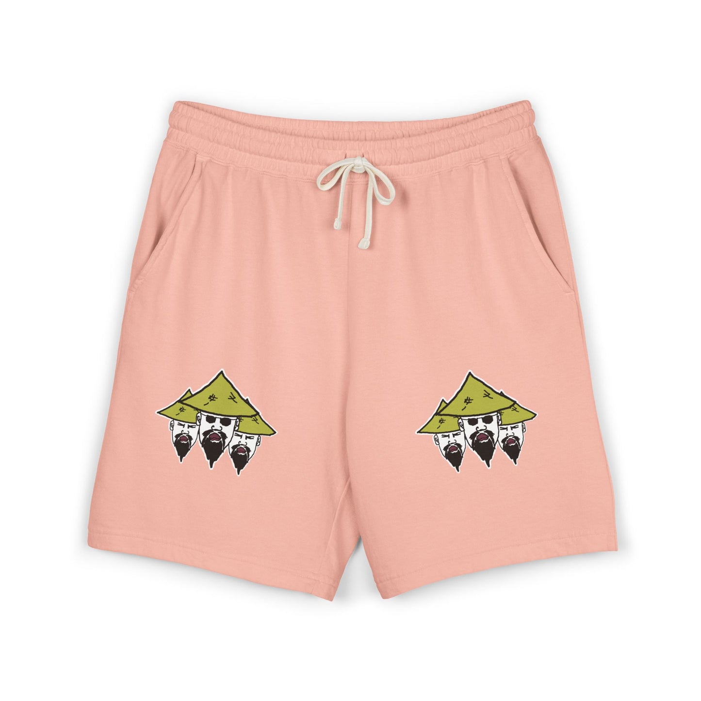 TROL Unisex Garment-Dyed Lightweight Fleece Sweat Shorts