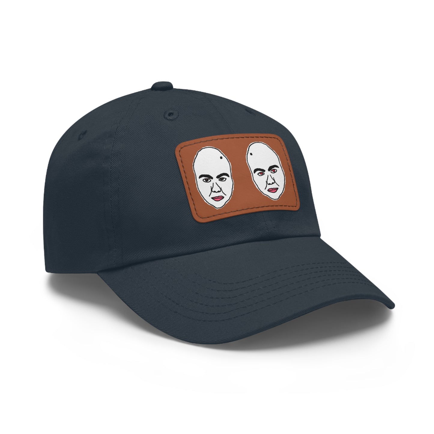 TROL Dad Hat with Leather Patch (Rectangle)