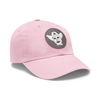 TROL Dad Hat with Leather Patch (Round)