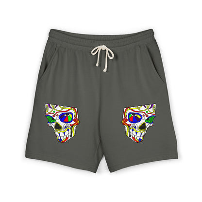 TROL Unisex Garment-Dyed Lightweight Fleece Sweat Shorts