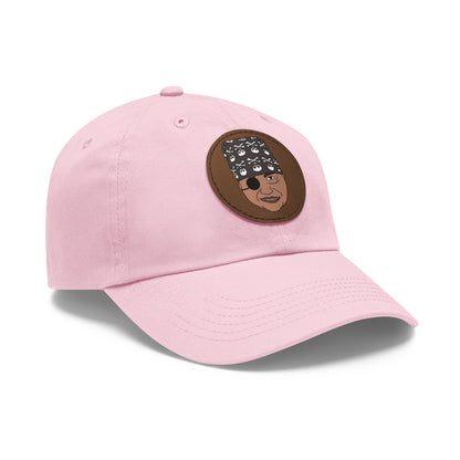 TROL Dad Hat with Leather Patch (Round)