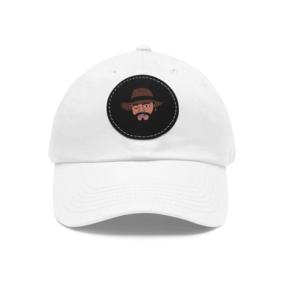 TROL Dad Hat with Leather Patch (Round)