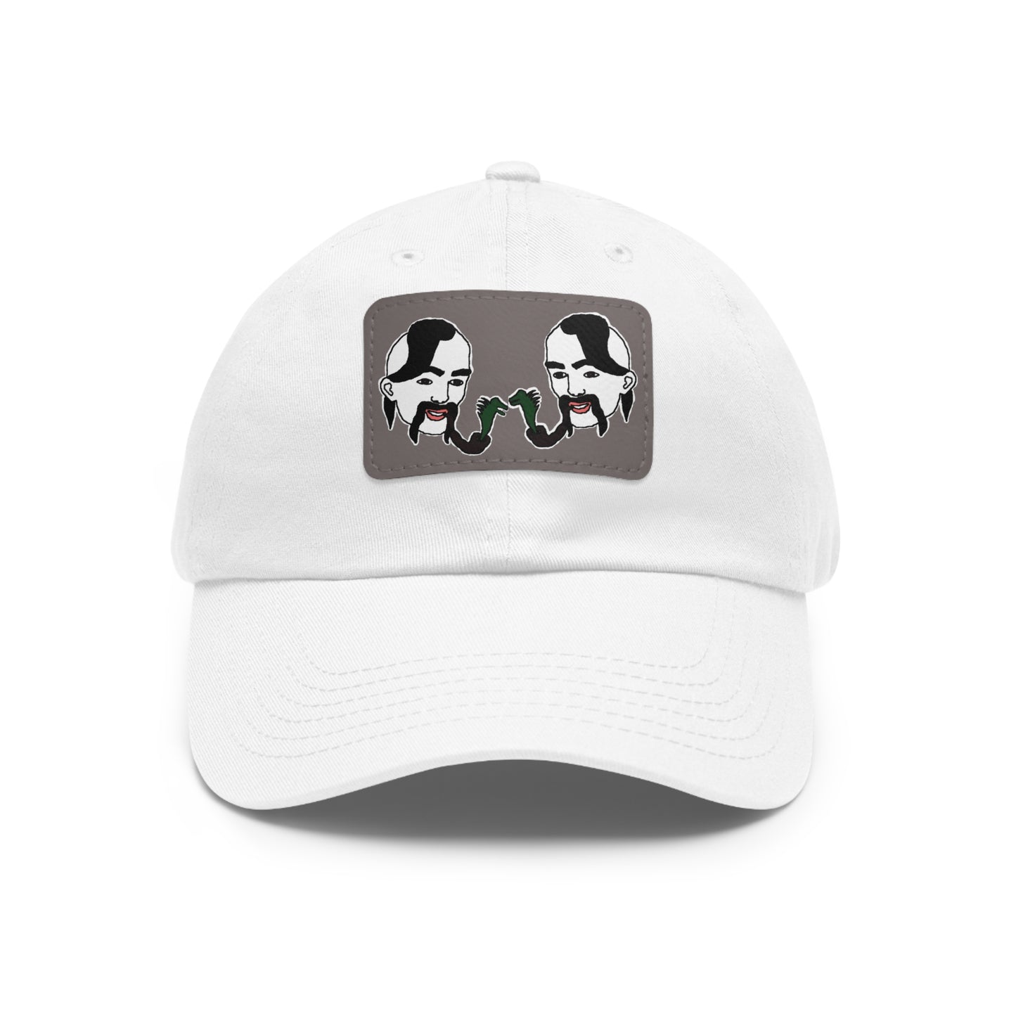 TROL Dad Hat with Leather Patch (Rectangle)