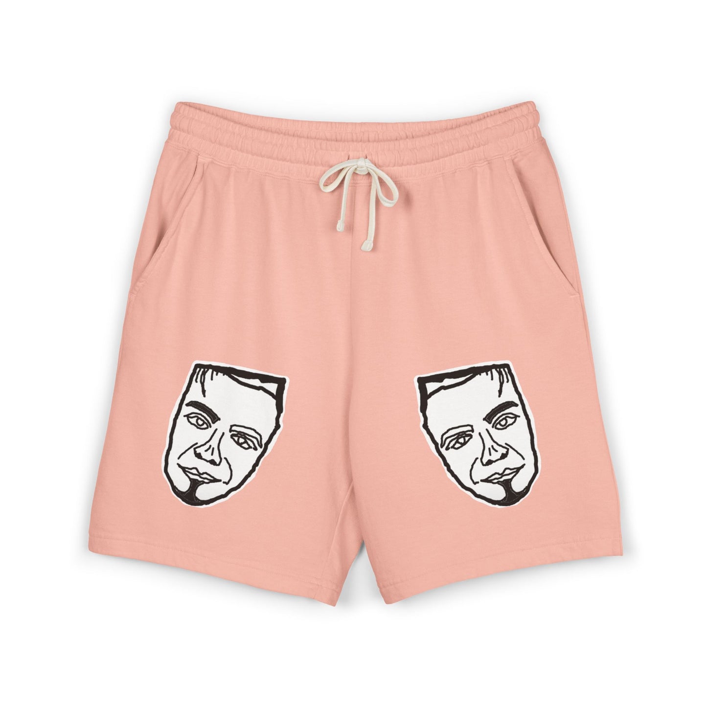 TROL Unisex Garment-Dyed Lightweight Fleece Sweat Shorts