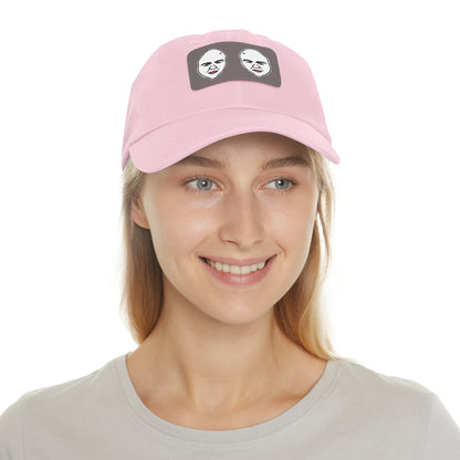 TROL Dad Hat with Leather Patch (Rectangle)