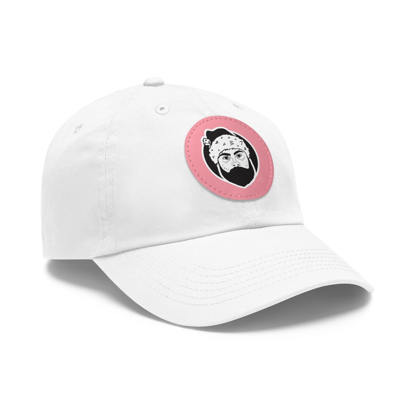 TROL Dad Hat with Leather Patch (Round)