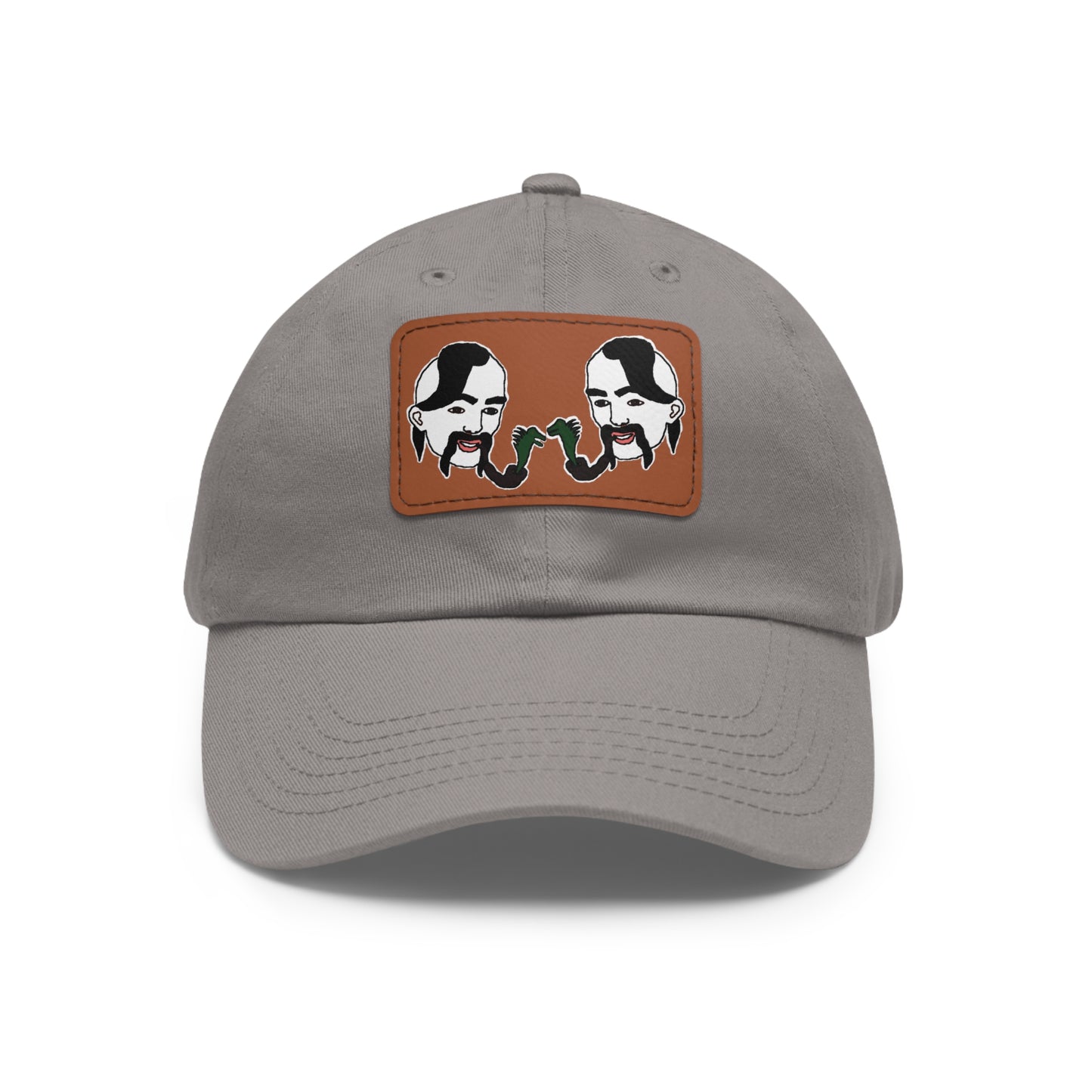 TROL Dad Hat with Leather Patch (Rectangle)