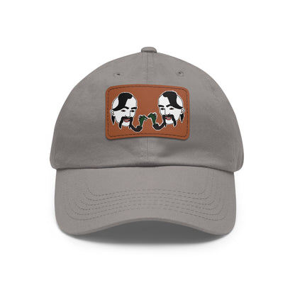 TROL Dad Hat with Leather Patch (Rectangle)