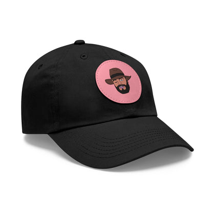 TROL Dad Hat with Leather Patch (Round)